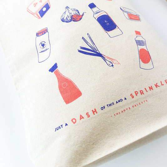 Asian Ingredients Tote Bag