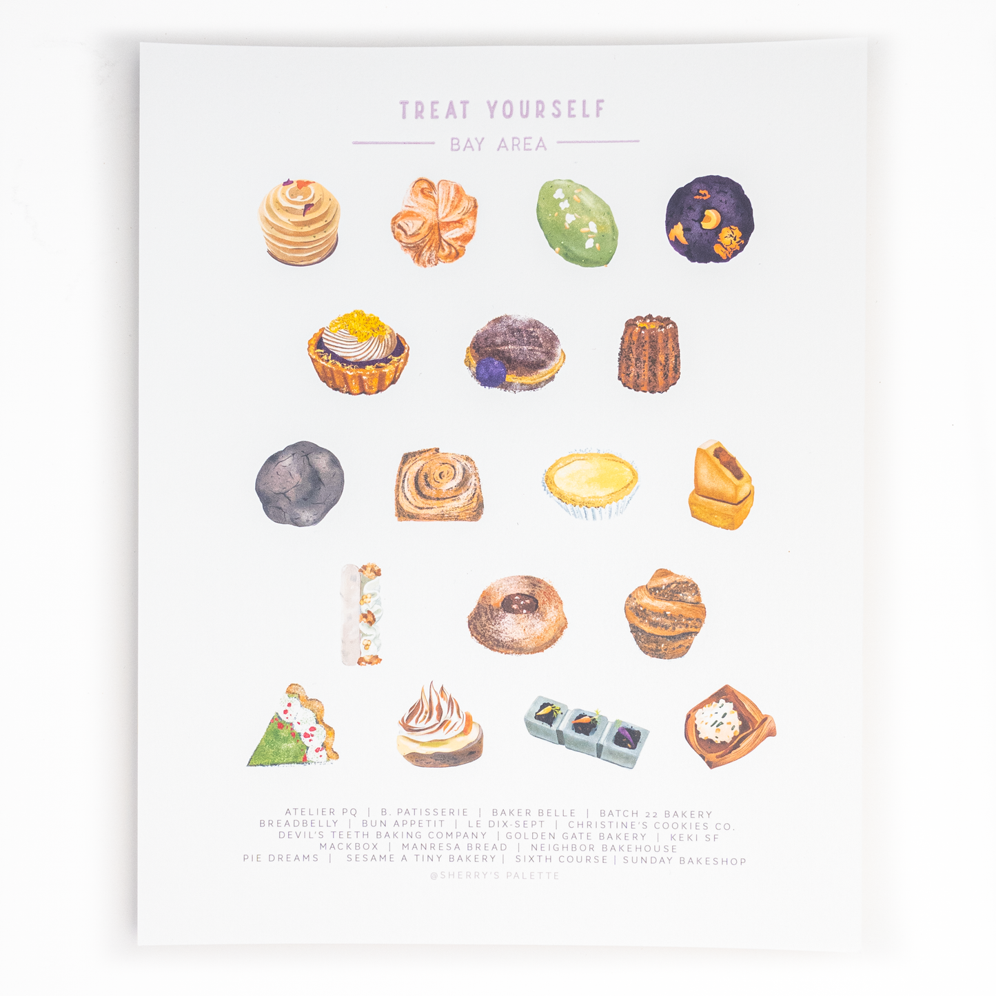 Treat Yourself - Bay Area Print