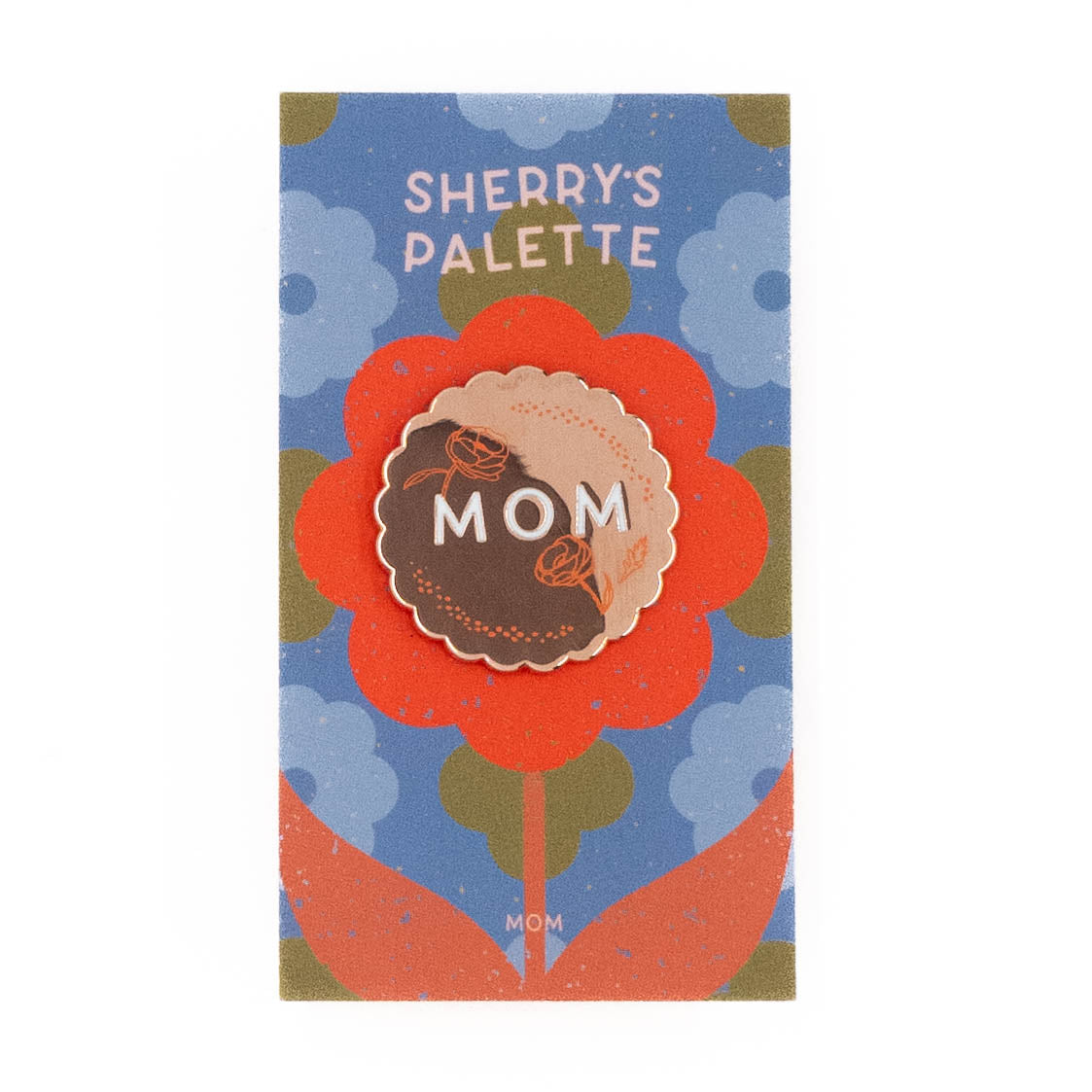 Mom - English Enamel Pin