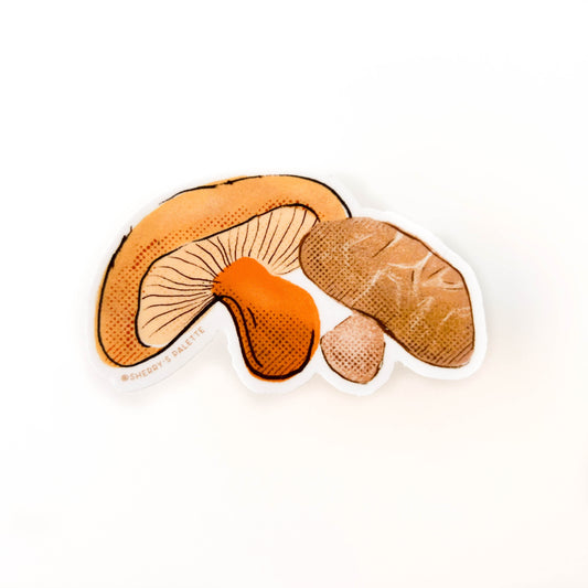 Shiitake Mushrooms Sticker