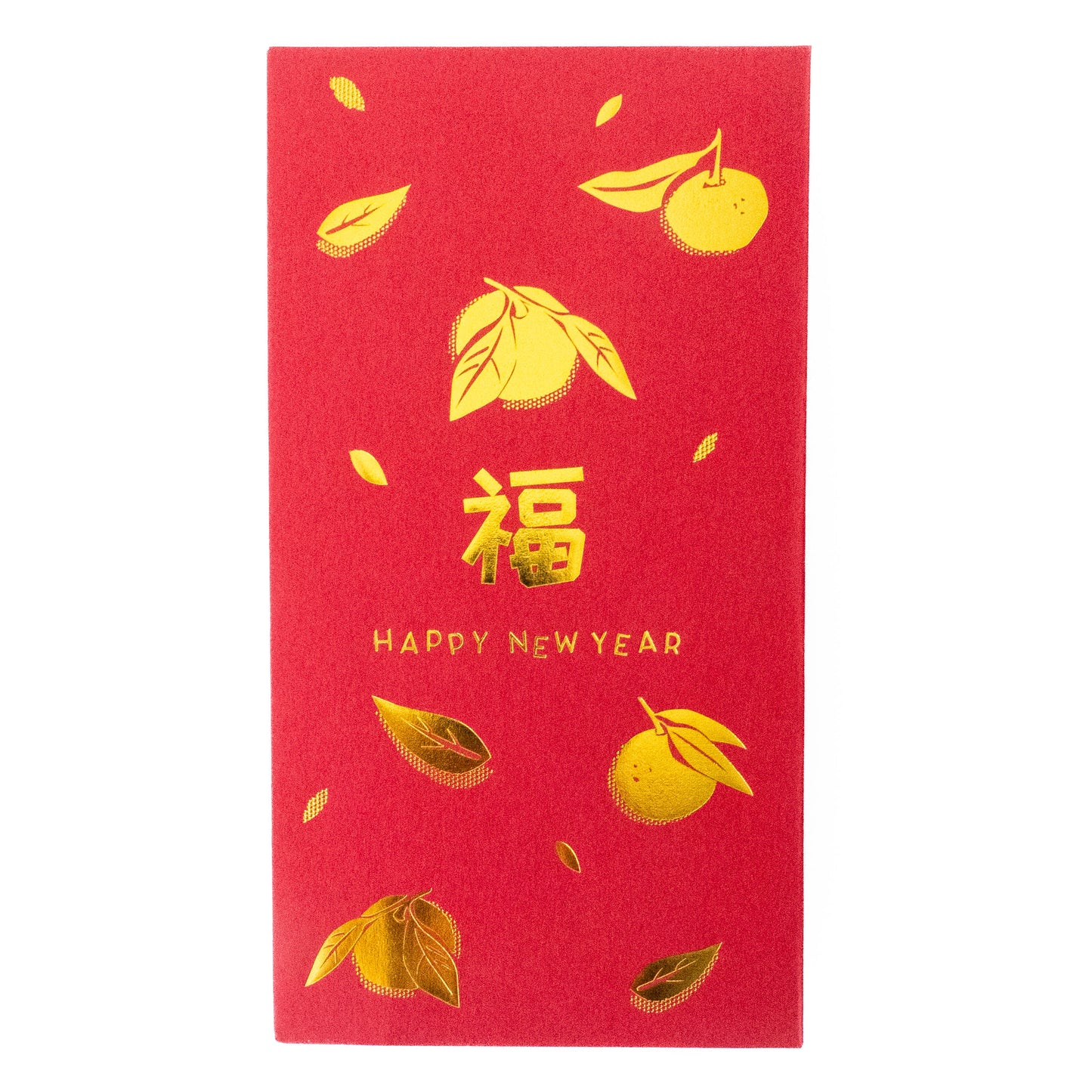 Red Envelope Lunar New Year - Tangerines - Set of 3