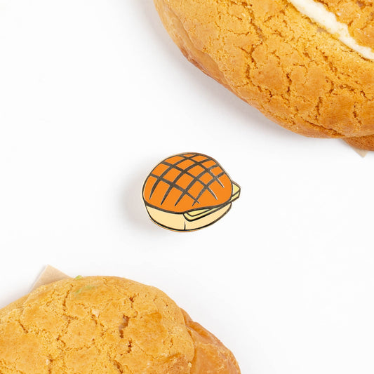 Pineapple Bun (Bo Lo Bao) Enamel Pin