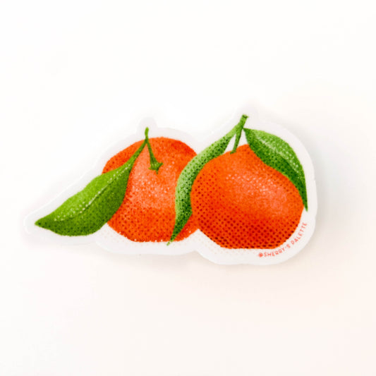 Tangerines Sticker