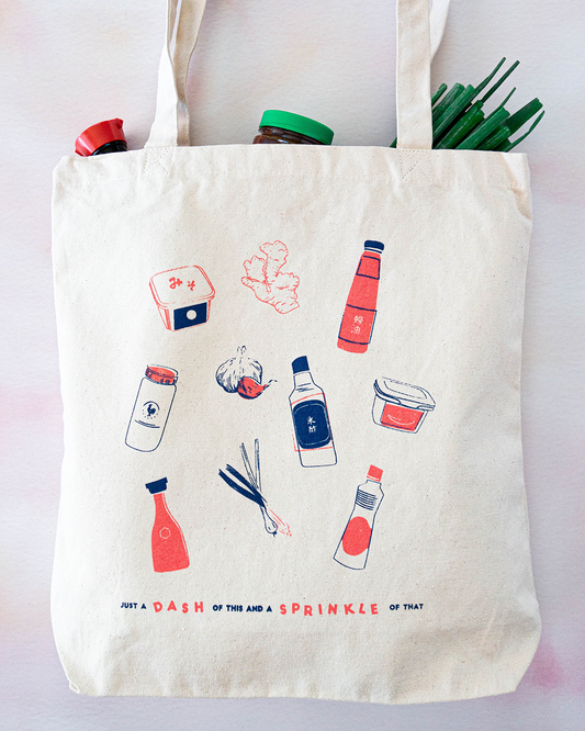 Asian Ingredients Tote Bag - SECONDS
